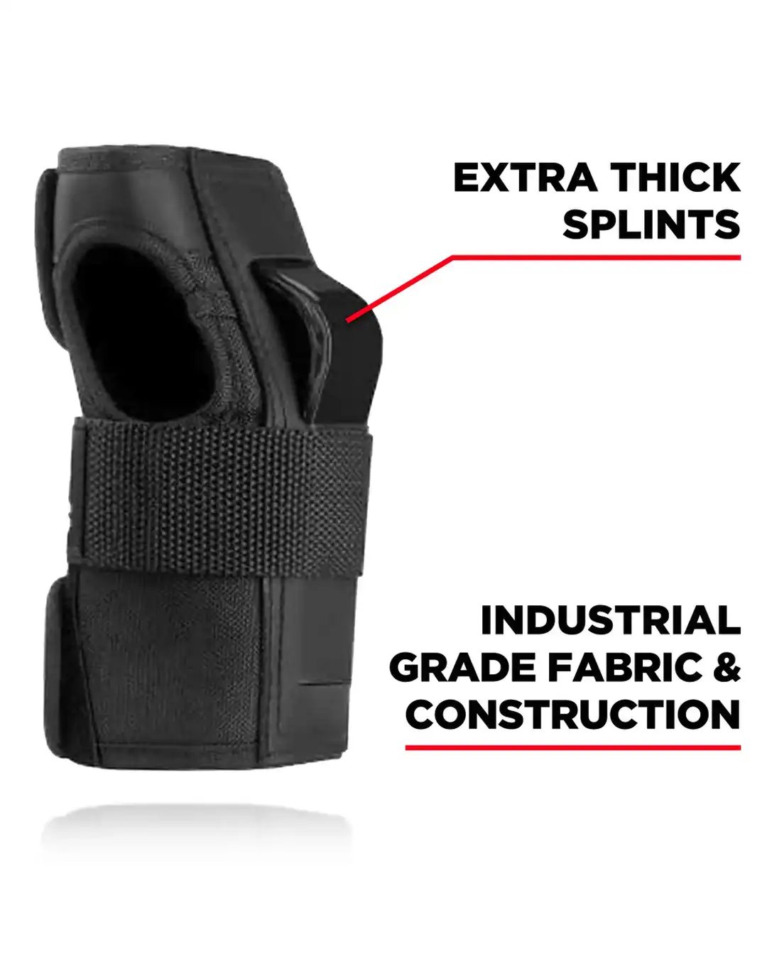 Kids Wrist Guards - Black - Image 3